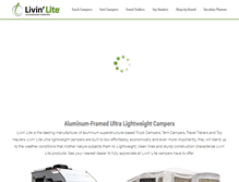 Tablet Screenshot of livinlite.com